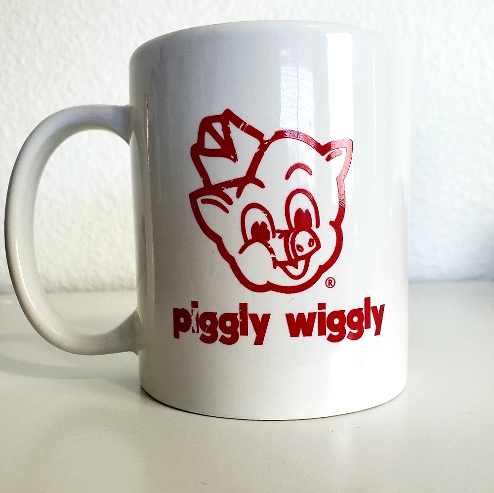 Ceramic Piggly wiggly mug